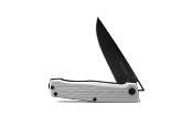 RS7641 Couteau Real Steel Rokot White Lame Acier N690 Manche G10 - Livraison Gratuite