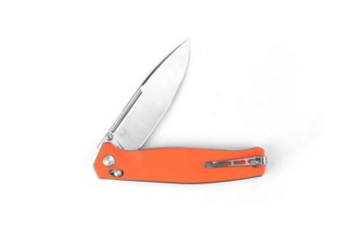 RS7651OS Couteau Real Steel HUGINN Orange Lame Acier VG-10 Satin - Livraison Gratuite