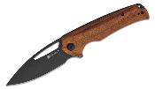 S210134 Couteau SENCUT Mims Guibourtia Lame Acier 9Cr18MoV IKBS - Livraison Gratuite