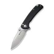 S230321 Couteau Sencut Pulsewave Black Lame Acier 9Cr18MoV Satin IKBS - Livraison Gratuite
