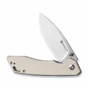 S250552 SENCUT Stratex  | Couteau Pliant | Lame Acier 9Cr18MoV | Manche G10 Ivory |Balls Bearing | Liner Lock Livraison Gratuite