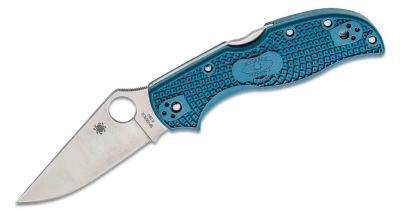 SC90FP2K390 Couteau Spyderco Stretch 2 K390 Manche Blue FRN Made Japan - Livraison Gratuite