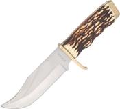 SCH171UHCP Couteau Schrade Uncle Henry Pro Hunter Lame Acier 7Cr13MoV Etui Cuir - Livraison Gratuite 