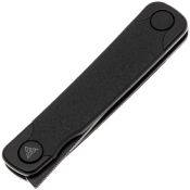 SRM131MGB Couteau SRM Enso 131M-GB Trailing Point Lame Acier Sandvik 14C28N Manche Black G10 Sécurité Liner Lock - Livraison Gratuite 