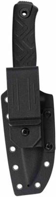 SRM702TGB Couteau SRM Bushcut 702T-GB Lame Acier 14C28N Manche Black G10 Housse Kydex - Livraison Gratuite