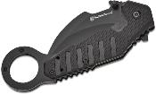 SW1208411 Couteau Semi Automatique Smith&Wesson Karambit Extreme Ops Lame Acier 8Cr13MoV - Livraison Gratuite