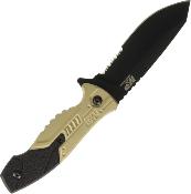 SWMPF2CSCP Poignard Smith&Wesson M&P Tactical Lame Acier 8Cr13MoV Etui Nylon - Livraison Gratuite