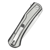 T1024A5 Tenable Kratos Couteau Lame Acier Nitro-V Manche G10 Noir & Blanc Linerlock Clip - Livraison Gratuite