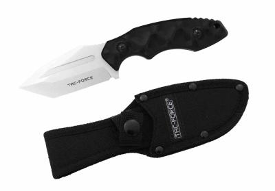 TFFIX121LSW Tac-Force Tactical | Couteau Fixe Lame Tanto Acier 3Cr13MoV Manche Nylon Étui - Livraison Gratuite