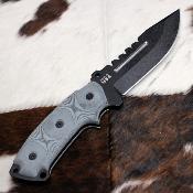 TPSE105C Couteau Tops Steel Eagle Hunter Lame Acier Carbone 1095 Etui Kydex USA - Livraison Gratuite