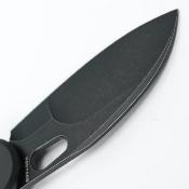 VOSA1001 Couteau Vosteed Morel Black Lame Acier N690 IKBS Crossbar Lock - Livraison Gratuite