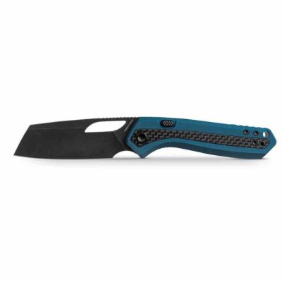 VOSA1804 Vosteed Kroc A1804 – Couteau Pliant Lame Acier S35VN Black Top Liner Lock Manche Aluminium & Carbon Fiber – Livraison Gratuite