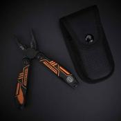 WAR010BO Pince Multi-Outils WithArmour Ranger Lame Acier 430 Manche Acier et TPR Orange - Livraison Gratuite
