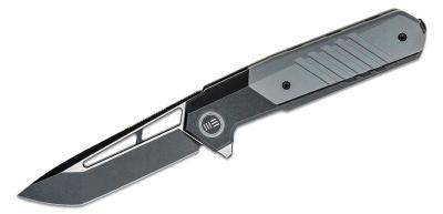 WE200734 Couteau We Knife Arsenal Gray Titane Lame Acier CPM-20CV Tanto 2 Tons IKBS - Livraison Gratuite