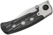 ZXFK03A3 Couteau Kizer Cutlery X-Series PIONEER Lame Bowie Nitro-V Manche Micarta Noir Linerlock - Livraison Gratuite
