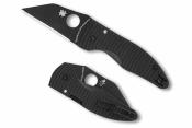 SC264GMCBKP Spyderco MicroJimbo Salt – Couteau pliant Compression Lock Lame Acier CPM MagnaCut Manche G-10 Noir USA - Livraison Gratuite