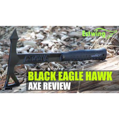 Hache Tomahawk Estwing Black Eagle Tomahawk Axe Pièce Forgée Sportsmen Military Made In USA ESEBTA - Free Shipping