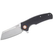 Couteau CJRB Cutlery Crag Black G10 Lame Acier D2 J1904BKF - Livraison Gratuite