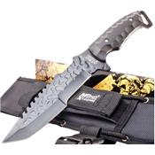 Couteau de Survie Tactical Survival Bowie Lame Acier 440C Manche Fibre de Nylon MTX8062BK - Free Shipping