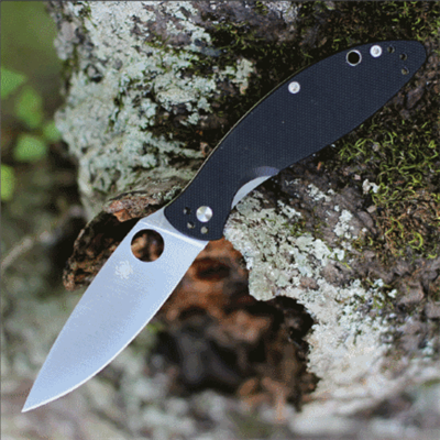 SC252GP Couteau Spyderco Astute Lame 8Cr13MoV Manche G10 - Livraison Gratuite