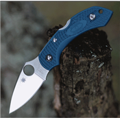 SC28FP2K390 Couteau Spyderco Dragonfly 2 K390 Manche FRN Blue Made In Japan - Livraison Gratuite