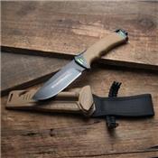 Couteau de Survie StatGear Survival Acier 440 Manche Abs Etui Affuteur Allume Feu STAT05 - Free Shipping
