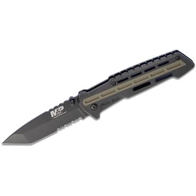 Couteau Smith&Wesson M&P Lame Tanto Acier 8Cr13MoV SW1100082 - Livraison Gratuite