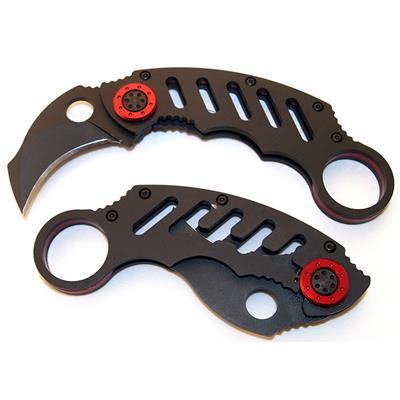 Couteau KARAMBIT MANTIS MANMK1 Acier 420HC Couteau à Cran d'arrêt