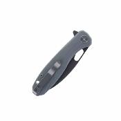 AME505DG Miguron Ameight Knives Eymor – Couteau Linerlock Lame Acier 14C28N PVD Grise Manche G10 Gris - Livraison Gratuite
