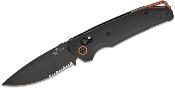 BCAC2100ALBKBSR  Couteau Bear OPS Katakt II Automatique - Lame Acier M390 Black - Manche Aluminium Made USA - Livraison Gratuite