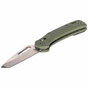 BFOGK001GNB Couteau BlackFire | Lame Acier D2 Satin Tanto | Manche Nylon Green | Pivot Lock | Livraison Gratuite