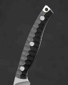 BTKFK08A  Bestech Heidi Blacksmith 3 – Couteau lame Acier 14C28N Satin manche G10 noir étui Kydex – Livraison Gratuite