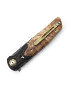 BTKG19E Couteau Bestech Knives Ascot G10/Wood Lame Acier D2 IKBS - Livraison Gratuite