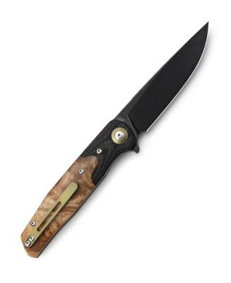 BTKG19E Couteau Bestech Knives Ascot G10/Wood Lame Acier D2 IKBS - Livraison Gratuite