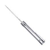 CBTWLVRNG10 Couteau CobraTec Wolverine - Lame Drop Point Acier D2 - Manche G-10 Noir - Liner Lock - Livraison Gratuite