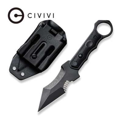 CIVC20037B1 Dague CIVIVI Orthrus Karambit Lame Acier Nitro-V Etui Kydex - Livraison Gratuite