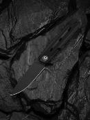 CIVC25015A1 Civivi Navo Black – Couteau Pliant Lame Acier Nitro-V Black Manche G10 Noir, Roulements Ceramique – Livraison Gratuite