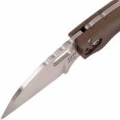 CS20LTFZ Couteau Cold Steel Tuff Lite Tri-Ad Lock | Lame Acier AUS-8A Satin | Manche Griv-Ex Flat Dark Earth - Livraison Gratuite