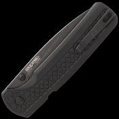 CSFL35FMABK Couteau Cold Steel Titanium Full Metal Atlas Black Lame S35VN Acier Drop Point Manche Titane Sécurité Atlas Lock - Livraison Gratuite