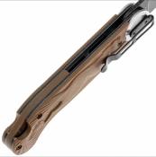 DGR2401BRBW Daggerr Knives Peremen Mys – Couteau Pliant Lame Acier 8Cr14MoV Black Linerlock Manche Brown FRN – Livraison Gratuite