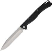 DGRFKFBKSW Couteau Daggerr Finka Lame Drop Point Acier 8Cr13MoV Manche FRN Black - Livraison Gratuite