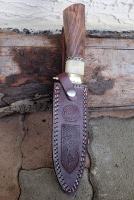 FCW612WD Poignard Frost Cutlery Willow Dream Bowie Lame Acier Inox Etui Cuir - Livraison Gratuite