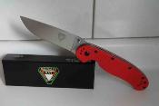 ON8864 Couteau Ontario RAT Model 1 Red Lame Acier S35VN - Livraison Gratuite