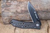 SWA10CP Smith&Wesson ExtremeOps | Lame Drop Point Acier Inox | Manche Aluminium | Liner Lock | Clip - Livraison Gratuite