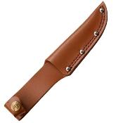 ER20028LBR Couteau de Chasse Elk Ridge Outskirt Skinner Lame Acier 8Cr13MoV Etui Cuir - Livraison Gratuite