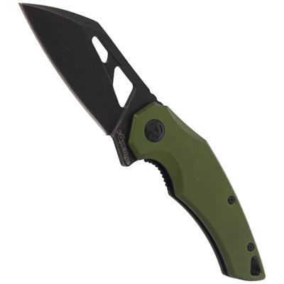 FE026 Couteau Fox Edge Atrax Green Lame Acier 8Cr13MoV IKBS - Livraison Gratuite