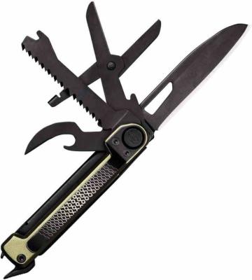 G1064401 Gerber Armbar Scout Multi-Tool – Outil Multifonction Compact Lame Acier Inox 6,3 cm – Manche Aluminium Vert – Livraison Gratuite