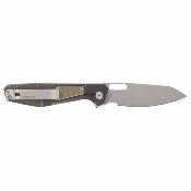 G1068145 Gerber Slimsada – Couteau Pliant Lame Acier D2 Drop Point Stonewash, Manche Micarta Olive, Frame Lock – Livraison Gratuite