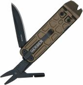 G1736 Multi-Tool Gerber Lockdown Slim Pry Bronze | Lame Acier Inox | 7 Fonctions & Manche Bronze - Livraison Gratuite