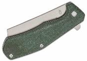 G1812 Gerber Asada – Couteau Pliant Flipper Lame Acier D2 Manche Micarta Olive & Acier Inox, Frame Lock, Clip Poche – Livraison Gratuite